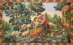 Verdure d'inspiration F.Boucher XVIII