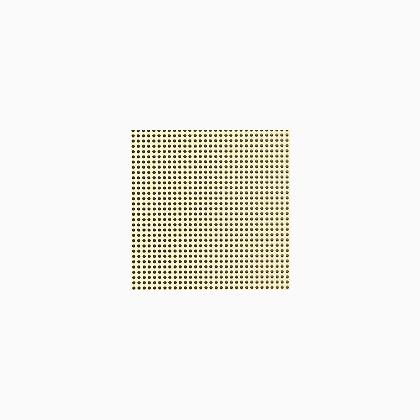 Perforated PVC: Butter Cream