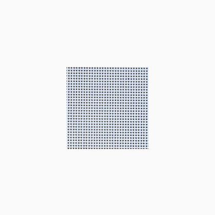 Perforated paper: Periwinkle Blue