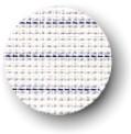 Waste White Canvas 14ct. White