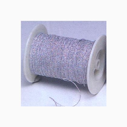 Lacqued wire 1mm Silver Lurex