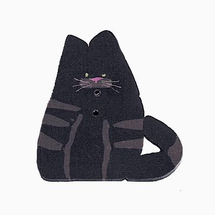 1138L - Large Black Cat