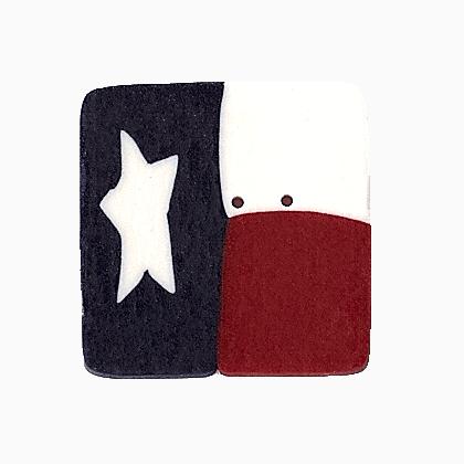 3443L - Large Texas Square Flag
