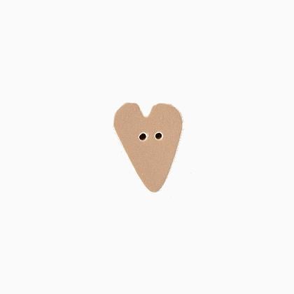 3407S - Folk Art White Small Heart