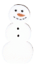 4485L - Large Primitive Snowman