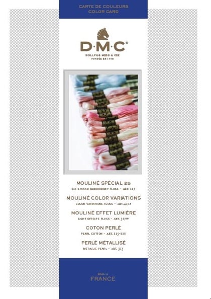 Dmc 25 Thread Colour Chart