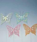 Textil Butterflies - four