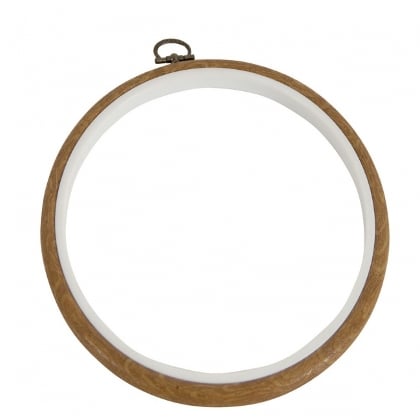 Round flexi hoops: wood 17.5
