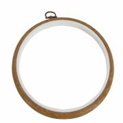 Round flexi hoops: wood 17.5
