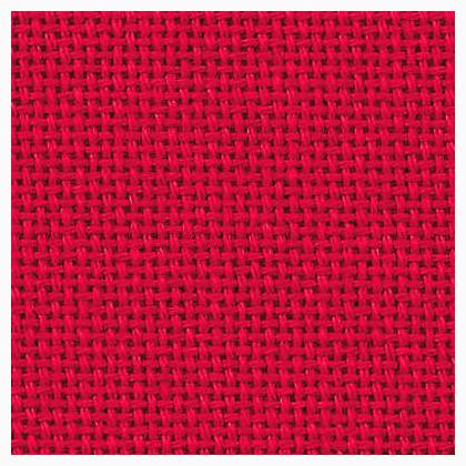 Lugana Evenweave 25ct. - Christmas Red