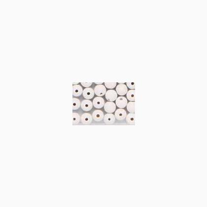 Wood Beads 0.8cm. White