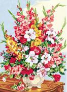 Bouquet of Gladiolus