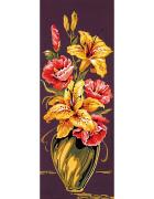 Lilies and poppies