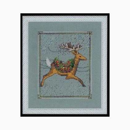Donner Christmas Eve Couriers Nora Corbett Mirabilia Cross Stitch Pattern