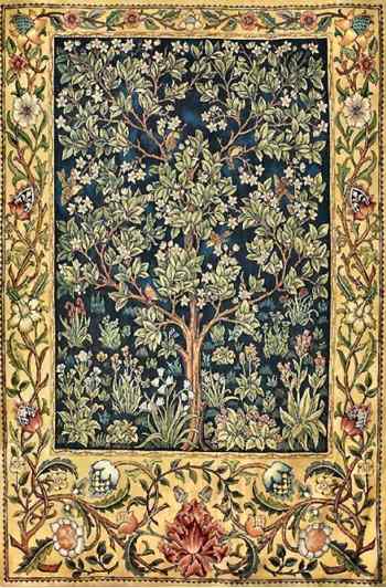 Tapestry Collection: Garden of Delight (Morris) From Heaven and Earth ...