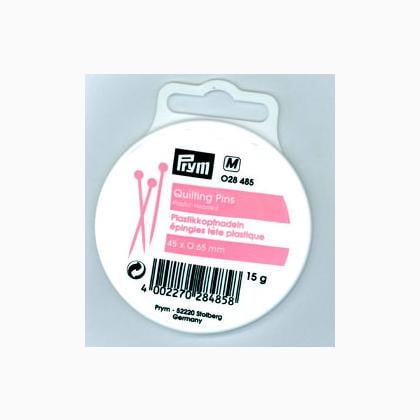 Quilting pins plastic headed
