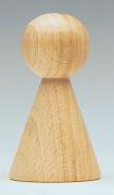 Wooden cone 70x42mm