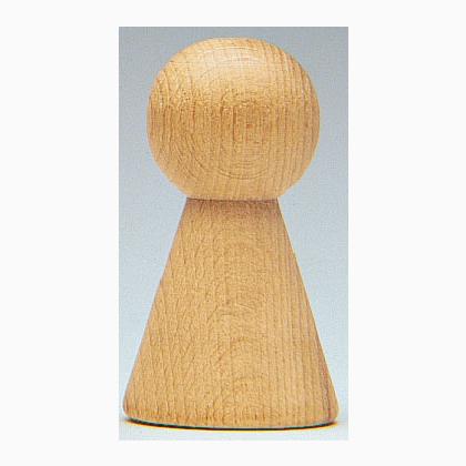 Wooden cone 60x31mm