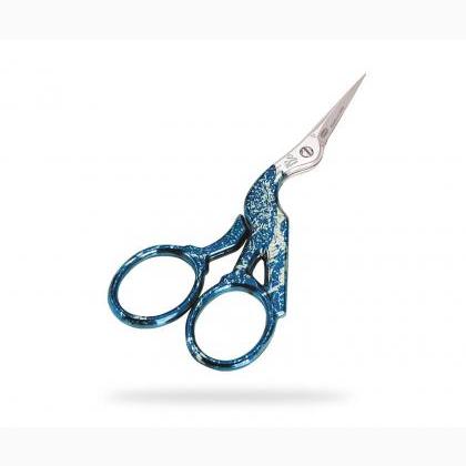 Embroidery Stork Scissors - Blue