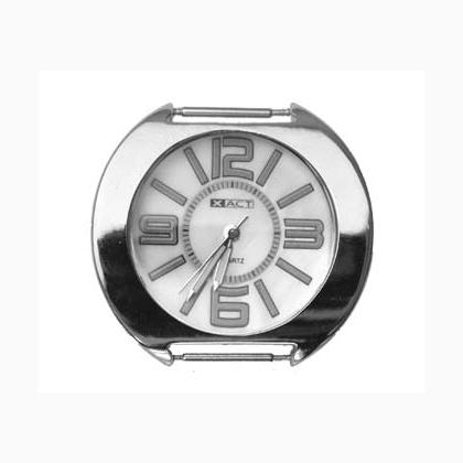 Clock: Round Blanc