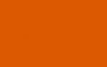 Acrylic matt Color - arancio chiaro
