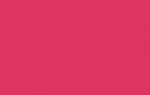 Acrylic matt Color - rosso rosa