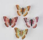 Feather Butterfly (4) - 4.5cm.