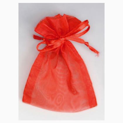 Organza bag - Red
