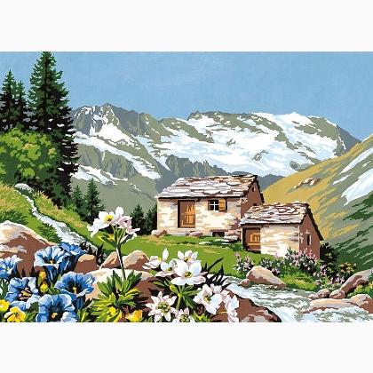 The flowery mountain pasture