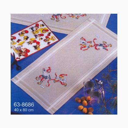 Christmas Tablerunner: Pixie Dancing