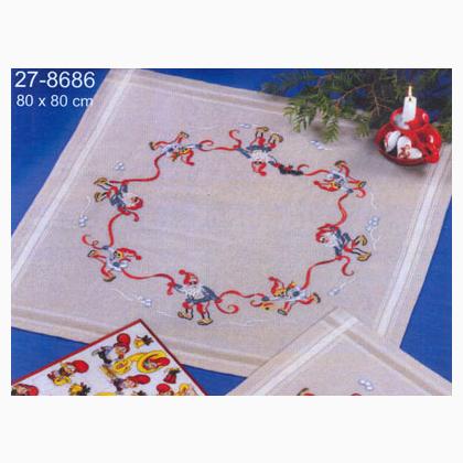 Christmas Tablecloth: Pixie Dancing