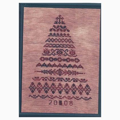 Christmas Tree Sampler (w/ thread)