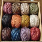 Valdani Hand-Overdyed 3 Strand - Vintage Hues Sampler Assortment