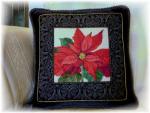 Poinsettia Cushion