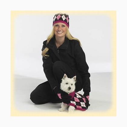 Andover Argyle Hat and Gloves Owner Sets