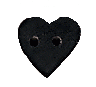 3438T - Tiny Black Heart