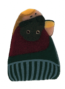 NH1069S - Small Red Wise Man