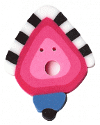 SS1010 - Pink Checked Birdhouse