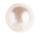 Wax beads: White 8mm.