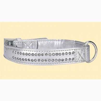 Jewel-Studded Collar - Silver (medium)