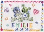 Cat and Mouse First Name Canvas