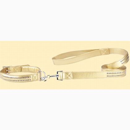 Jewel-Studded Leads - Gold