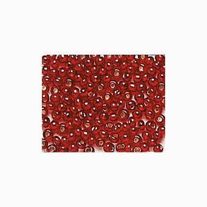 Rocailles - Transp. 2,6mm. - Red