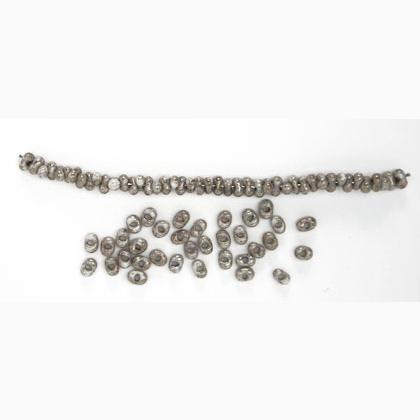 Rocailles - Transp. butterfly 2x4mm. - Brown