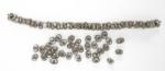 Rocailles - Transp. butterfly 2x4mm. - Brown