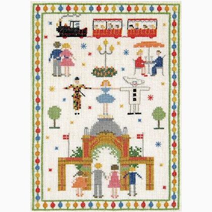 Sampler \"Tivoli\"