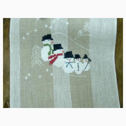 Linen 20cm. - Männer im Schnee