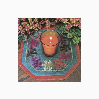 Little Candle Mats-Leaves