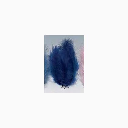 Feathers 12 cm: Dark Blue