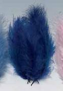 Feathers 12 cm: Dark Blue